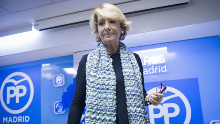 Esperanza Aguirre dimite: &quot;La corrupción nos está matando a todos&quot;