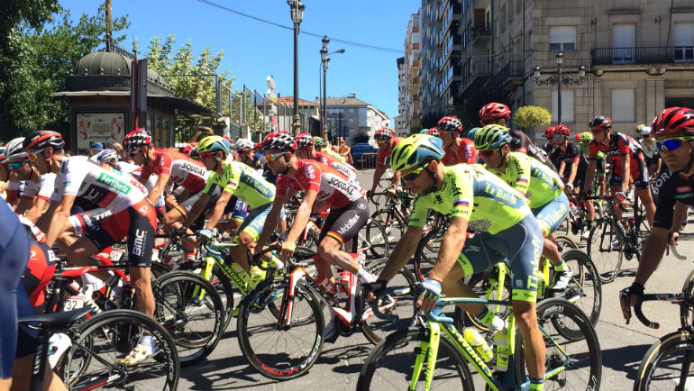 Ourense protagoniza el arranque de La Vuelta