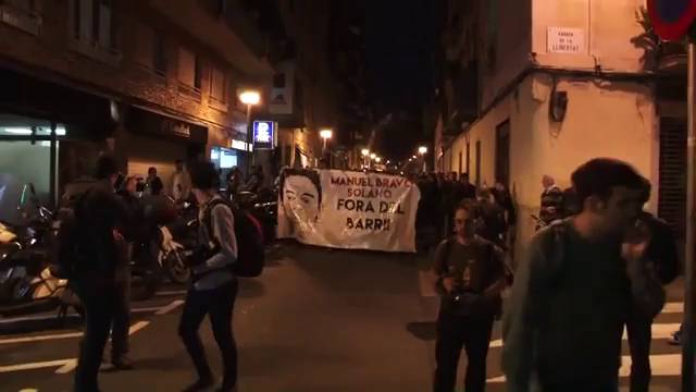 La factura de los disturbios de anoche en Barcelona es de 14.500 euros