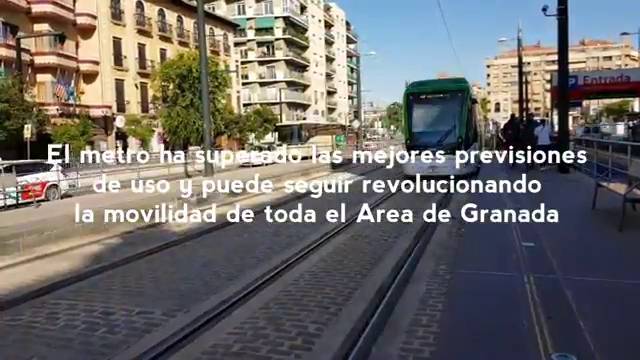 Estas tres circunstancias auguran la suma de nuevos viajeros al metro de Granada
