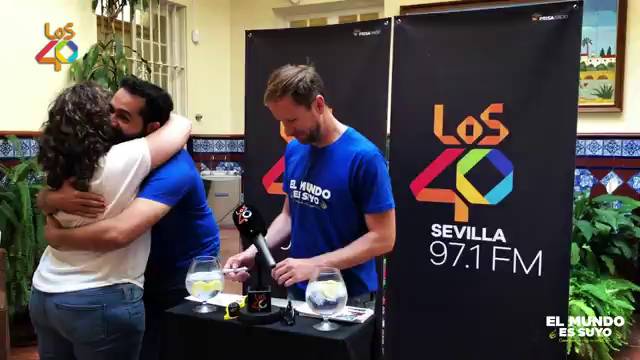 Los compadres en Radio Sevilla