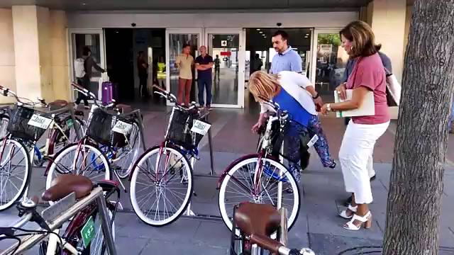 En marcha el préstamo de bicicletas desde la Estación de Autobuses de Jerez