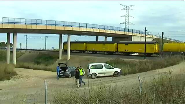 Muere un hombre tras la explosión accidental en un tren de mantenimiento en Silla