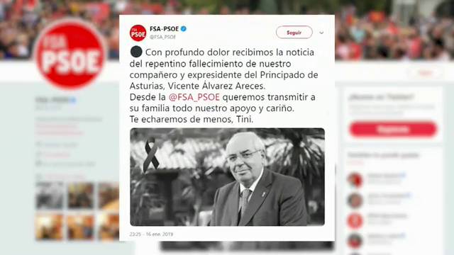 Muere Vicente Álvarez Areces, expresidente del Principado de Asturias