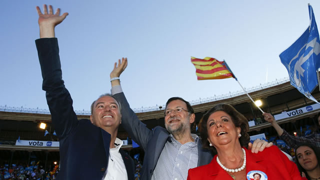 El PP exhibe su fuerza en Valencia