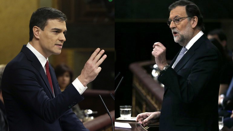 Un socarrón Rajoy centra su discurso en un ataque al pacto PSOE-Ciudadanos