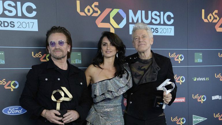 Los40 Music Awards más globales premian a U2, Alejandro Sanz y Fonsi