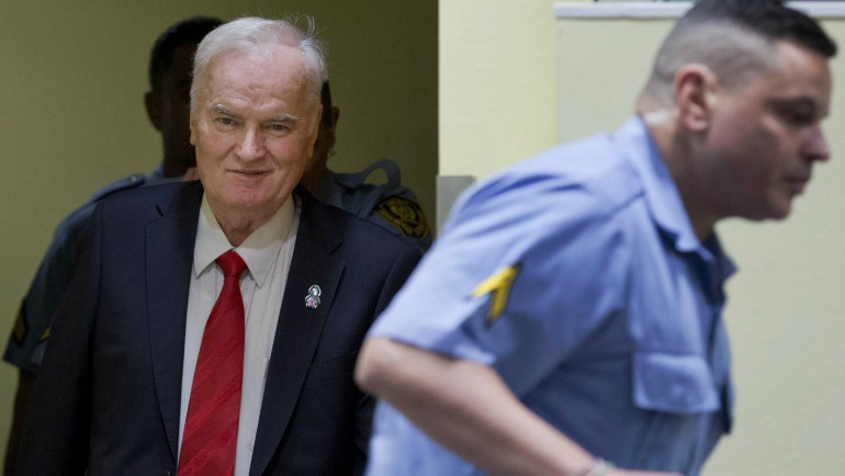 Ratko Mladic, culpable de genocidio y crímenes contra la humanidad en Bosnia
