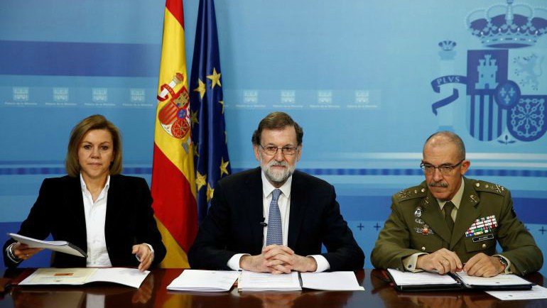 Rajoy a los militares en el exterior: &quot;Sois la mejor versión de España&quot;