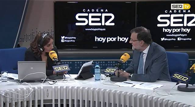 Rajoy, en la SER