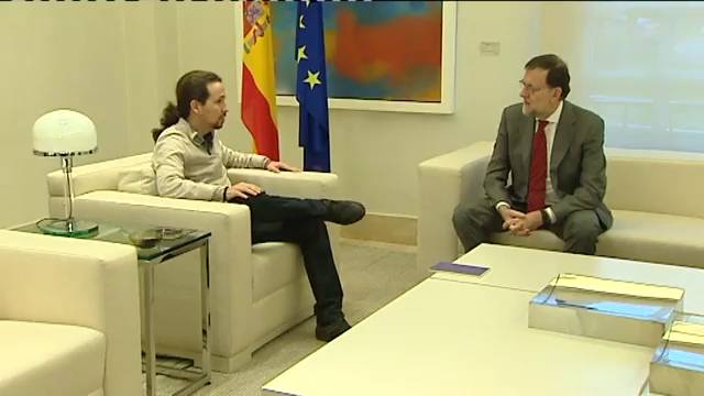 Rajoy se reúne con Iglesias y Rivera