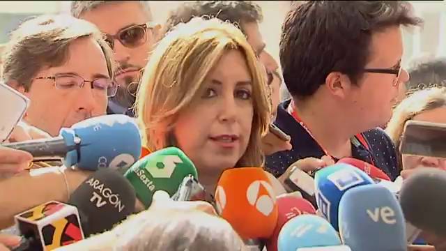 Susana Díaz no podrá asistir este domingo al mitin de clausura de Pedro Sánchez