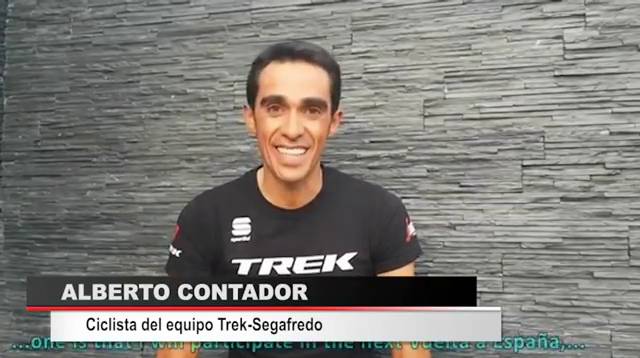 Alberto Contador anuncia su retirada del ciclismo después de la Vuelta