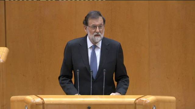 Rajoy defiende el 155 porque &quot;no hay alternativa&quot; y urge a celebrar elecciones