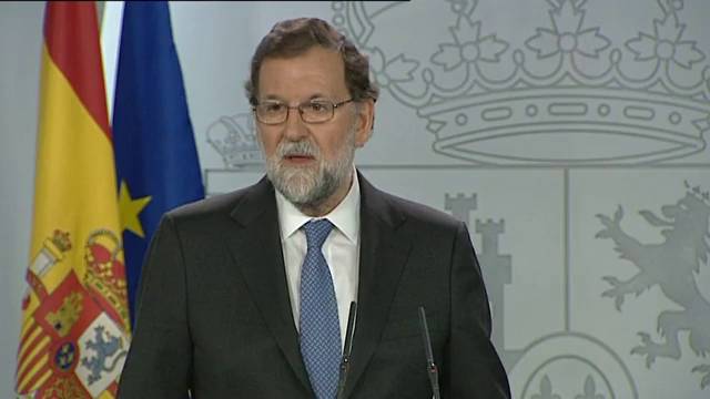 El Gobierno anuncia el cese del Govern, disuelve el Parlament y convoca elecciones en Cataluña para el 21 de diciembre