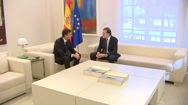Rajoy y Sánchez, unidos en &quot;defensa del orden constitucional&quot; y contra las palabras &quot;frentistas y xenófobas&quot; de Torra