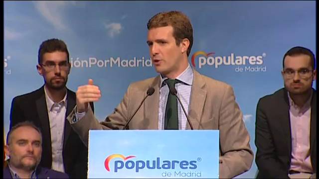 Casado dice que &quot;el PP ha evitado que España se arruinara por tercera vez&quot;